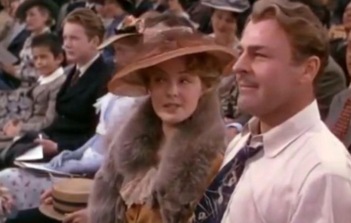 Stefan Dubechek (Brian Donlevy) and his wife Anna (Ann Richards), in “An American Romance.” (Metro-Goldwyn-Mayer)