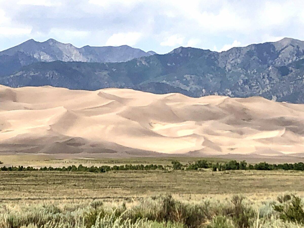 The dunes at the Great Sand Dunes National Park and Preserve are the tallest in the United States. (Cheryl Thiede)