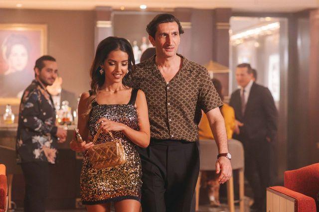 Donya (Lyna Khoudri) and George Fahmy (Fares Fares), in "Eagles of the Republic." (SF Studios)