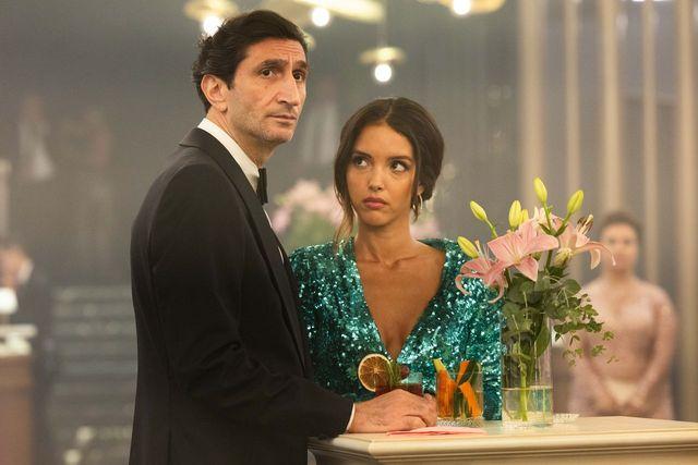 Donya (Lyna Khoudri) and George Fahmy (Fares Fares), in "Eagles of the Republic." (SF Studios)