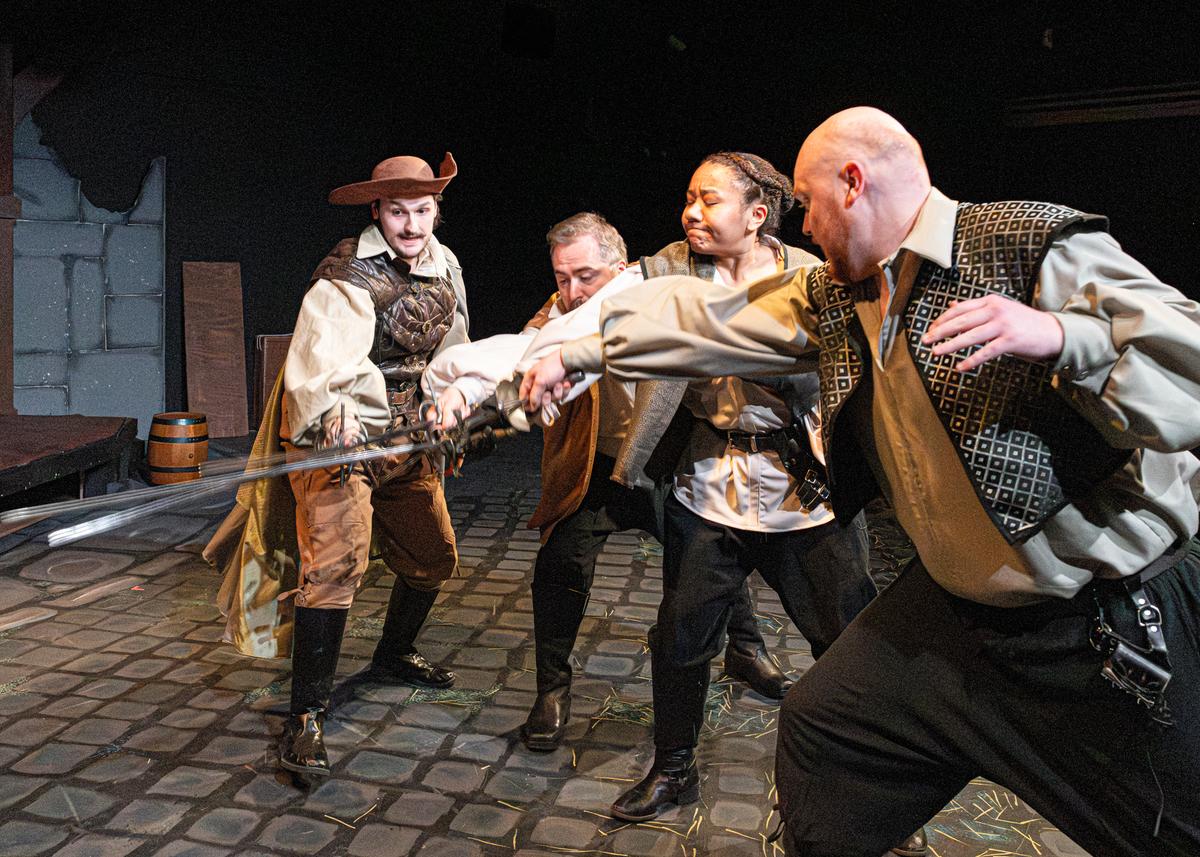 Cast members of "The Three Musketeers." (Steven Townshend)