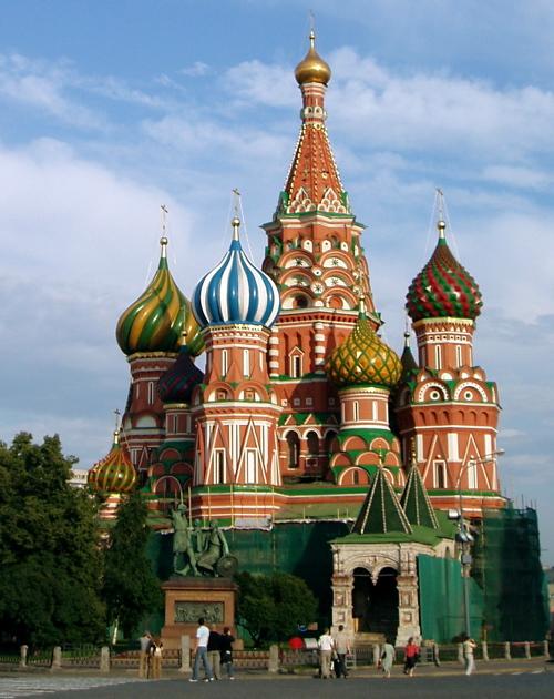 St. Basil's Cathedral in Moscow. (<a href="https://commons.wikimedia.org/wiki/User:Knutux">Knutux</a>/<a href="https://creativecommons.org/licenses/by-sa/3.0/deed.en">CC BY-SA 3.0</a>)