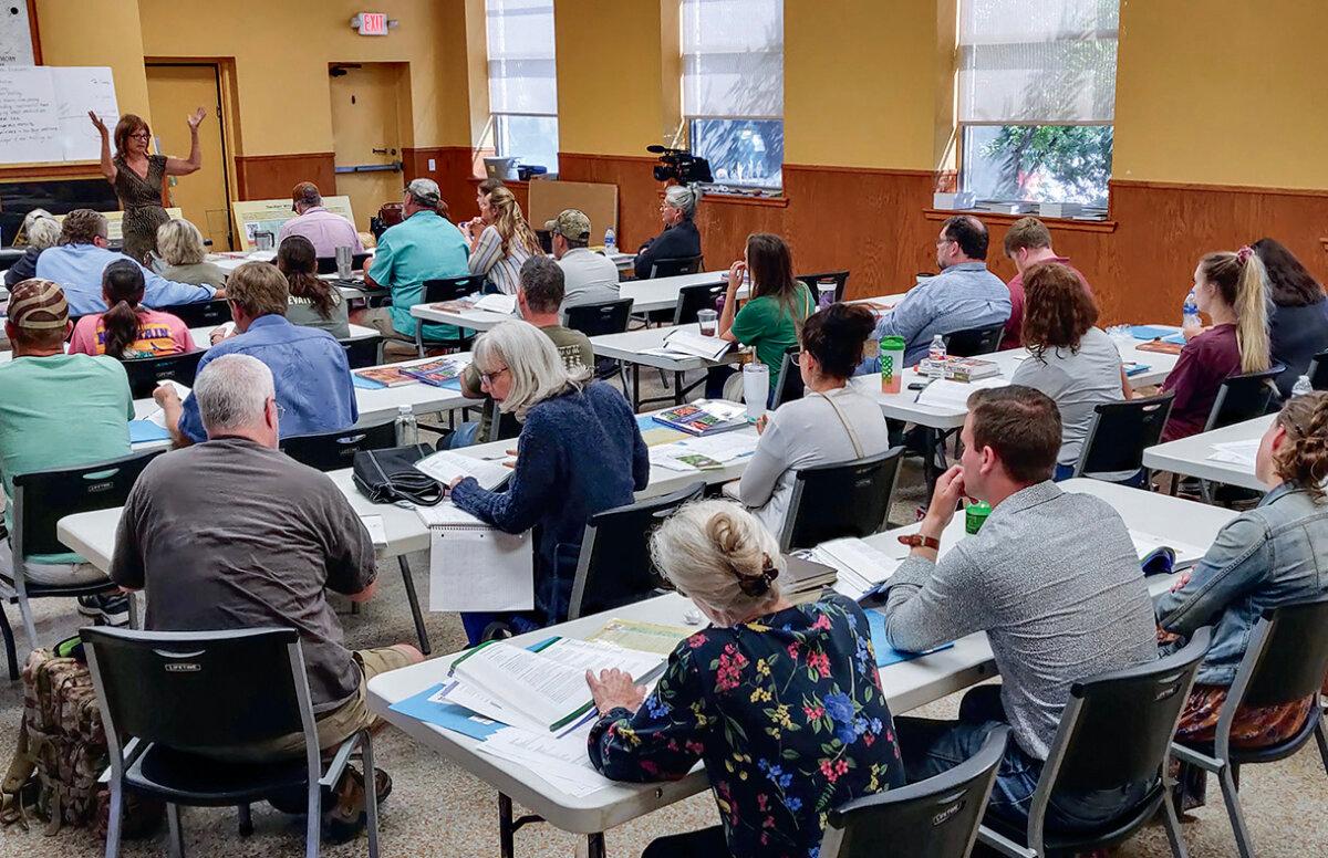 Texas Ready holds in-person workshops to teach the Mittleider Method for home gardening. (Courtesy of Texas Ready)
