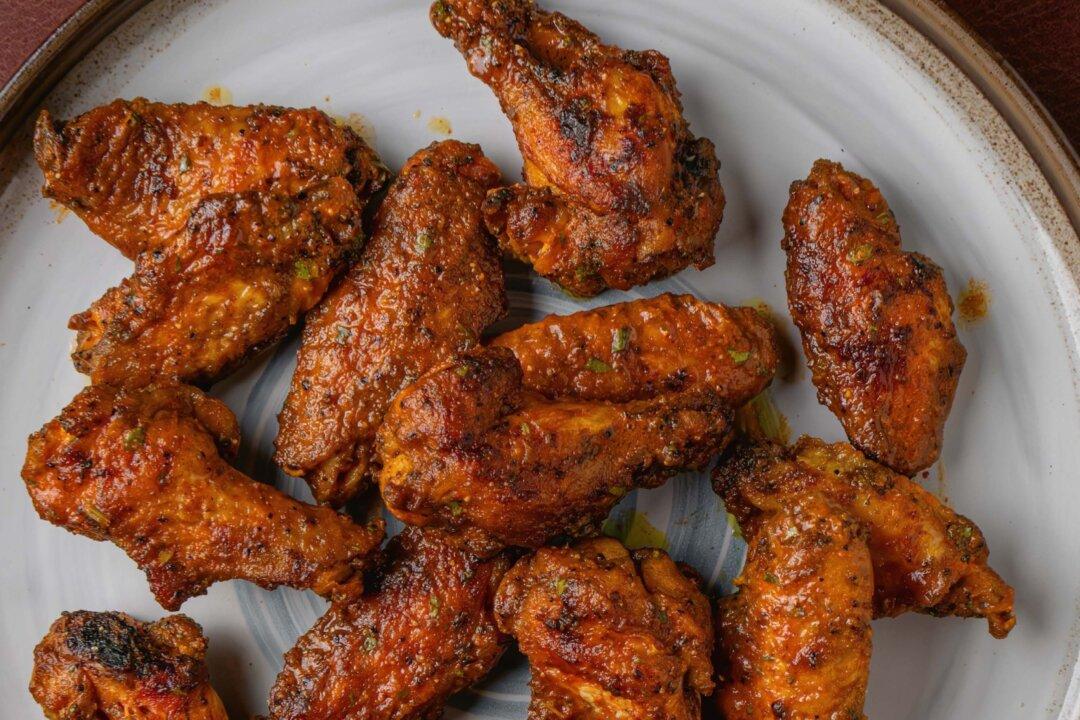 Saucy Adobo Wings with Herby Buttermilk Dressing