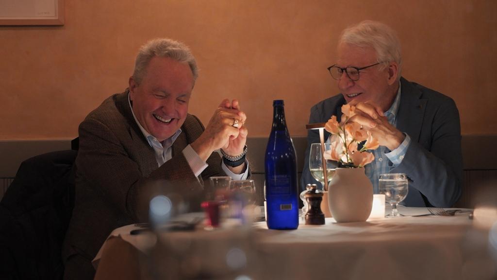Lorne Michaels (L) and Steve Martin, in director Morgan Neville's documentary, “Lorne.” (Focus Features)