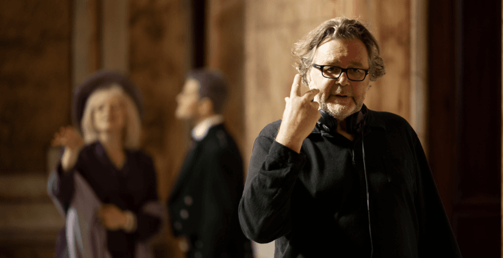 Director Kirk Jones on the set of ‘I Swear.” (Graeme Hunter/ Sony Pictures Classics)