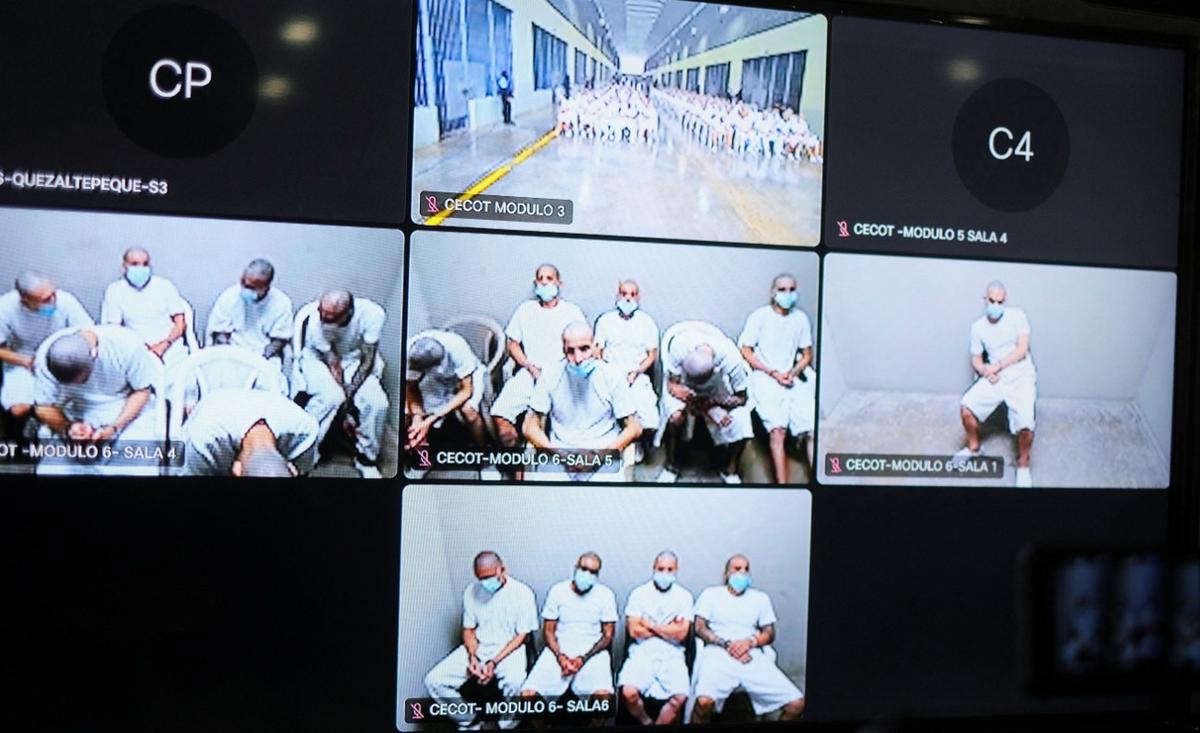 El Salvador Puts 486 Alleged MS-13 Gang Members on Trial