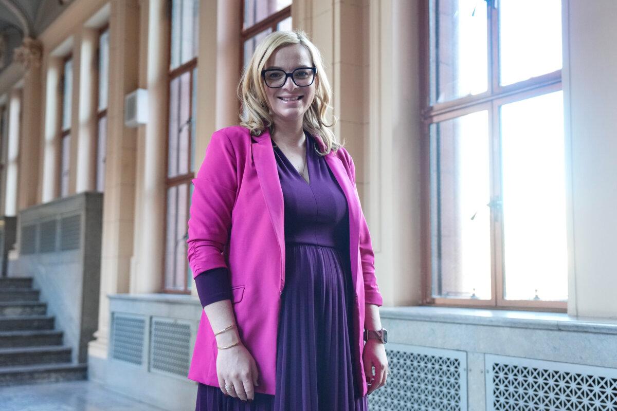 Ontario's Minister of Long-Term Care Natalia Kusendova-Bashta is seen at the Ontario Legislature in Toronto, on Dec. 3, 2024. (The Canadian Press/Chris Young)