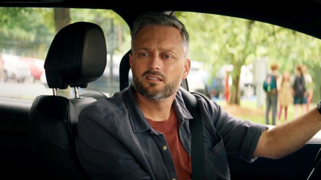 Nate Wilcox (Nate Bargatze), in "The Breadwinner." (Tristar)