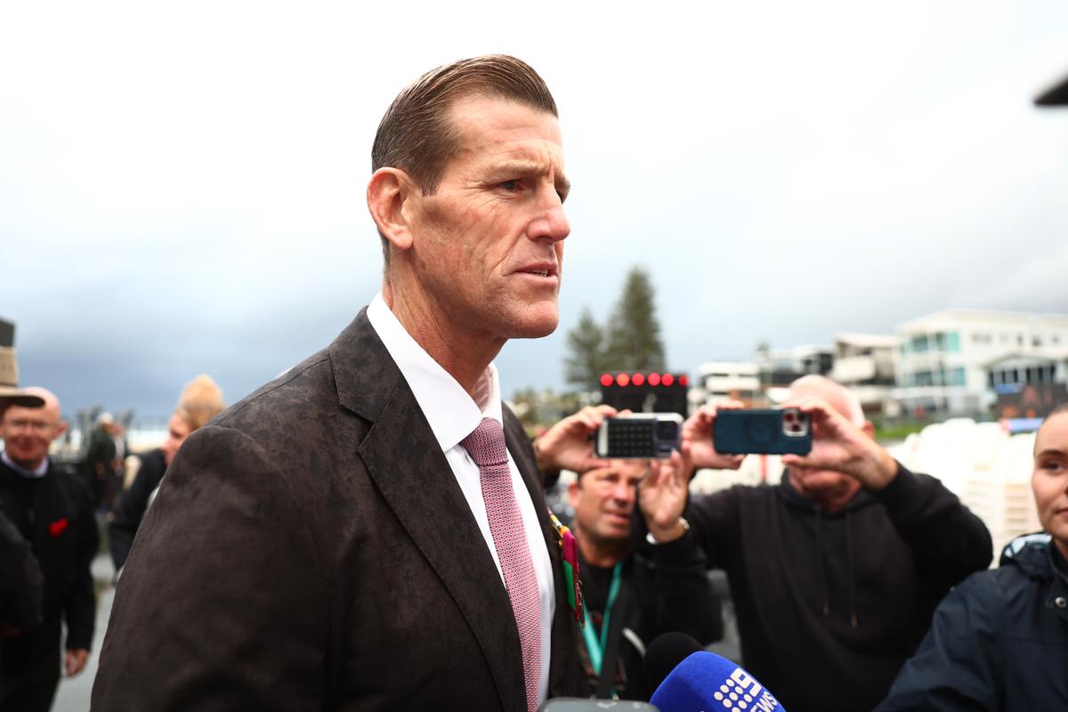 ‘I’ve Never Thought about Not Coming’: Roberts‑Smith at Dawn Service