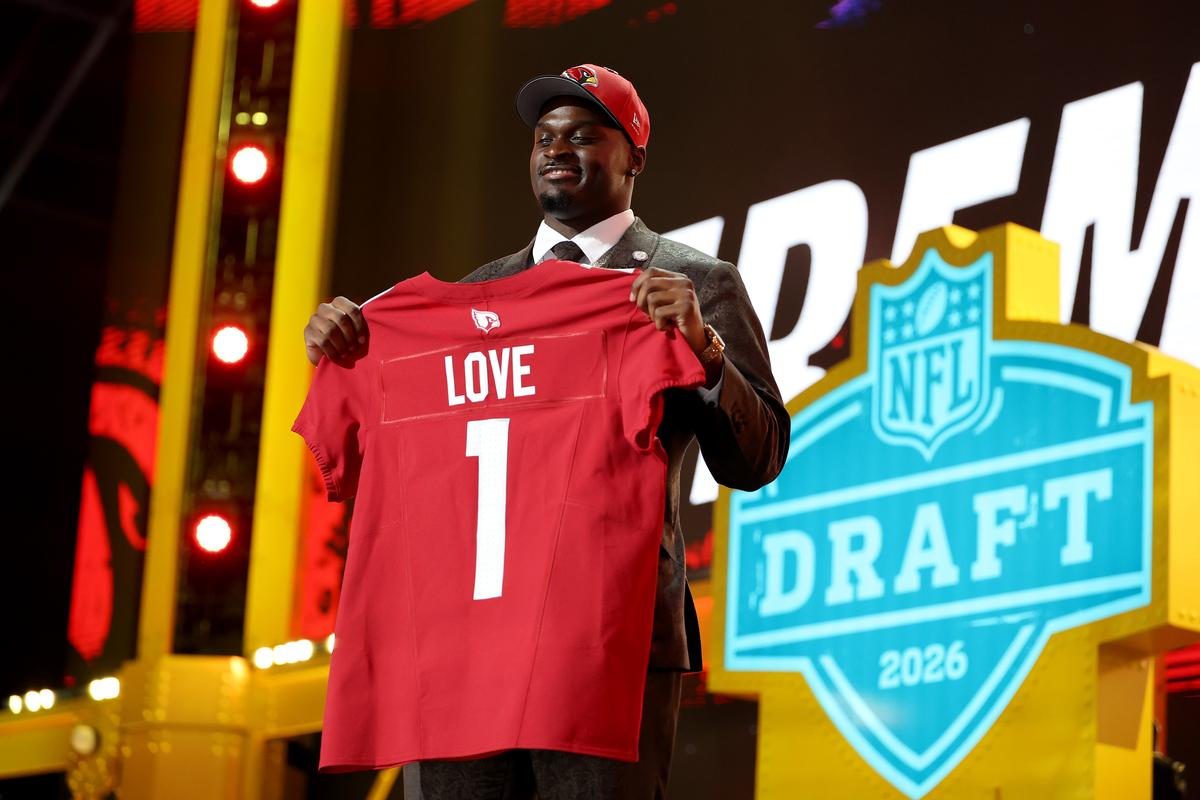 Jeremiyah Love on Being Picked 3rd Overall: ‘With Great Power Comes Great Responsibility’