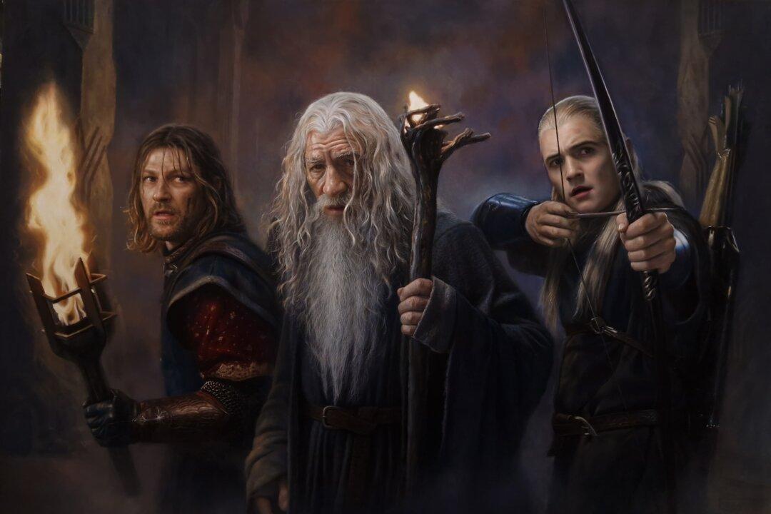 Lord of the Rings Meets the Master of Pastel Painting