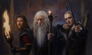 Lord of the Rings Meets the Master of Pastel Painting