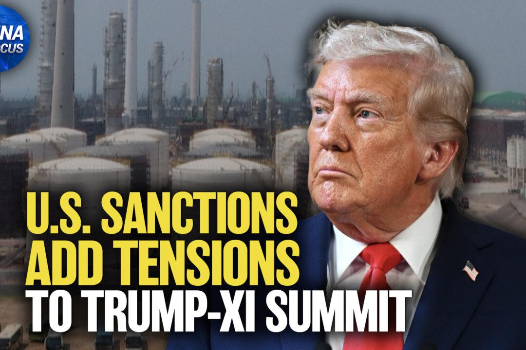 US Sanctions Strain Ties Ahead of Trump’s China Trip