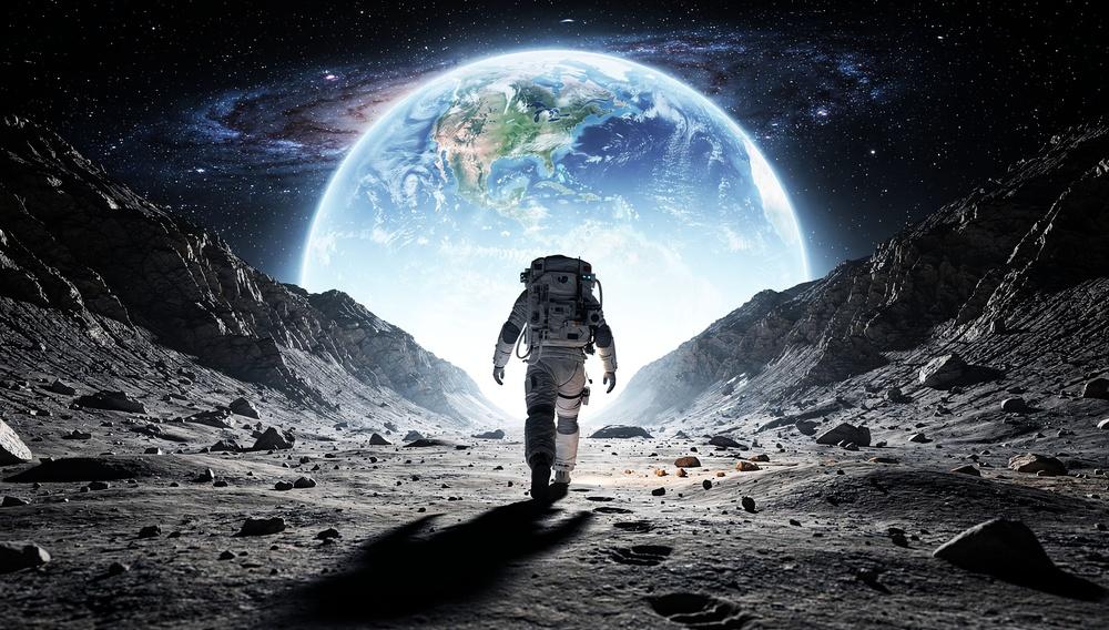 Fraternal twins Effie and Eddy take a stellar journey to explore an unknown planet. (Ficta Stock/Shutterstock)