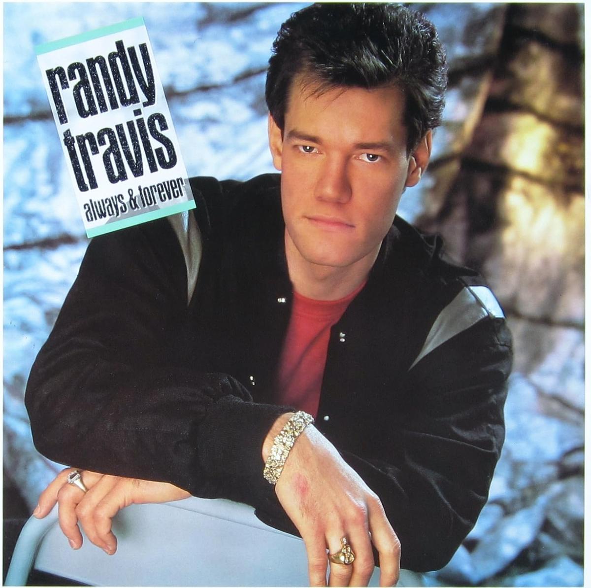 Cover of Randy Travis's "Always & Forever" album, featuring hit song "Forever and Ever, Amen." (Warner Bros. Records)