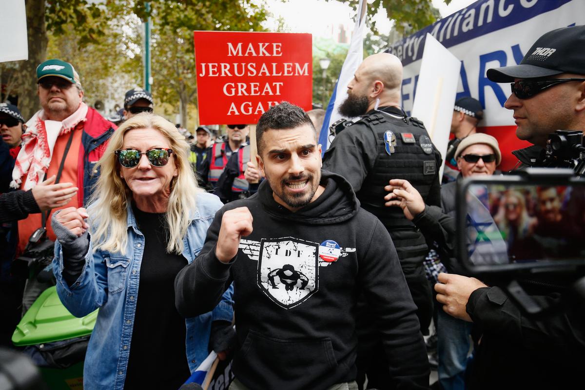 Conservative Commentator Launches ‘Free Palestine’ Party to Challenge Victoria’s Voting System