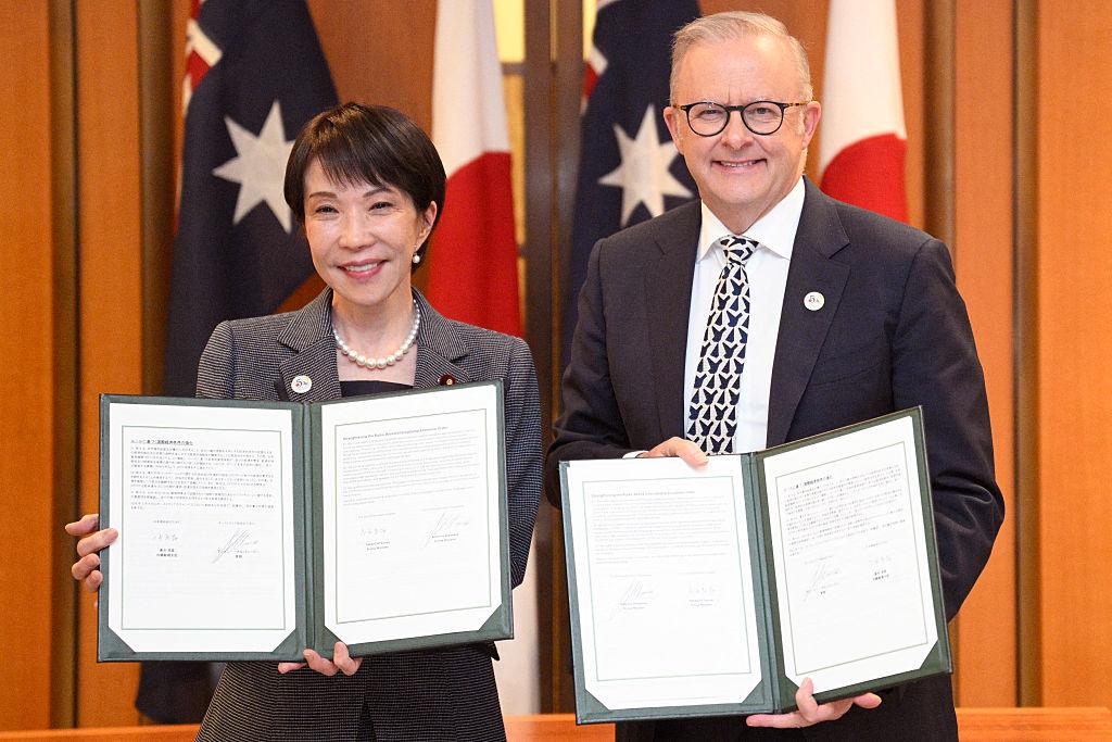 Japan and Australia Sign Upgraded Defence Pact