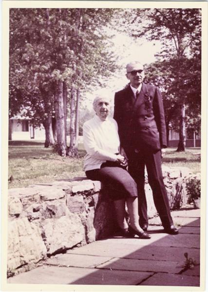 Kurt and Marianne Godel in 1964. (Courtesy of Vienna City Library)