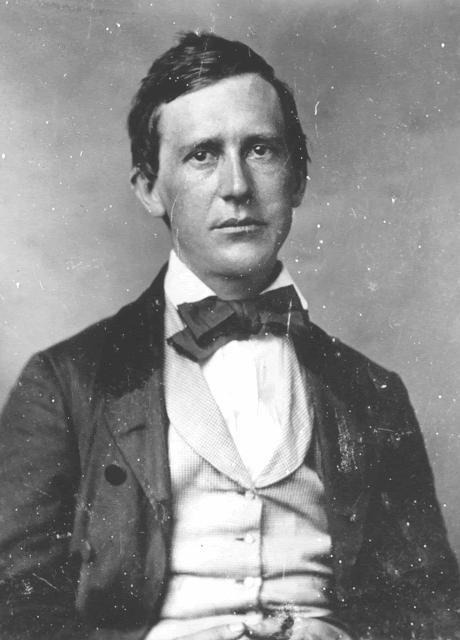 Photographic portrait of American composer Stephen Foster, 1860, author unknown. Library of Congress. (Public Domain)