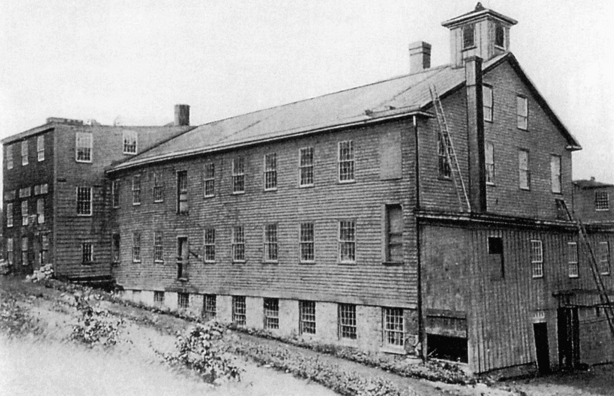 The Remington Factory, circa 1840. (Public Domain)