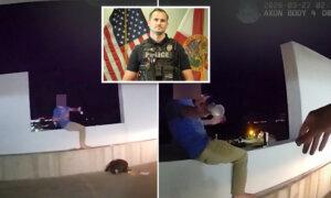 VIDEO: Sarasota Police Officer Talks Down Man in Mental Health Crisis About to Jump Off 6-Story Parkade