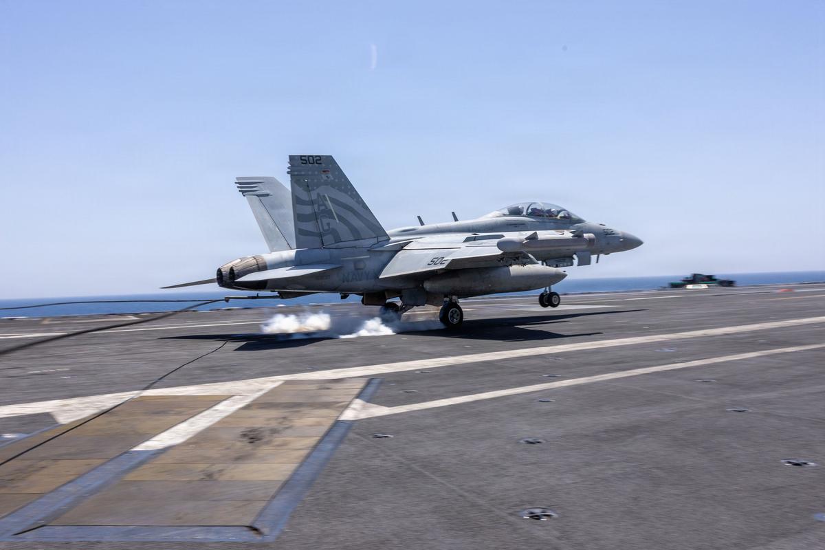 US Jets Disable 2 Iranian Tankers in Blockade Enforcement Action: CENTCOM