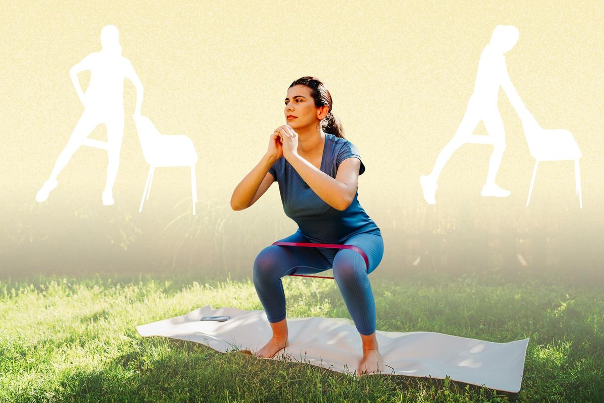 No Gym Needed: A 12-Minute At-Home Resistance Band Workout for Glutes and Legs