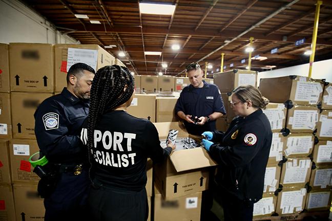 Federal agencies have partnered to stem the flow of illegal vape products from entering American communities. Operation Red Mist has yielded more than 18 million units of illegal vape products worth more than $175 million. (U.S. Customs and Border Protection)