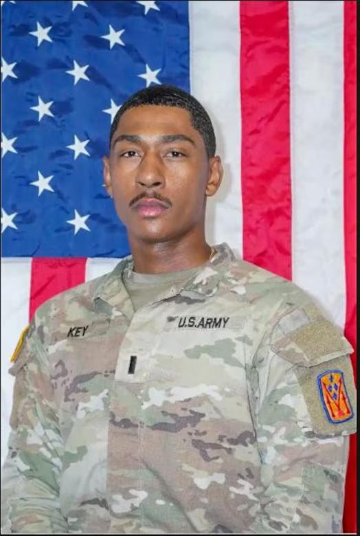 Searchers found the remains of Army First Lt. Kendrick Lamont Key Jr., 27, of Richmond, Va., was found May 9, 2026, in Morocco. (U.S. Army)
