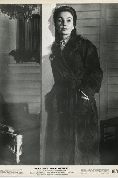 Mary Follett (Jean Simmons), in "All the Way Home." (Paramount Pictures)