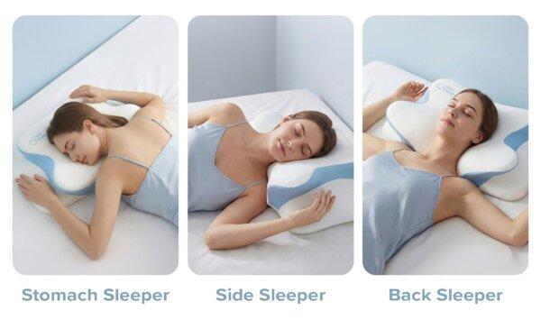 Decompress Your Neck While You Sleep. Your pillow is destroying your neck… but VelaSleep can fix it! 