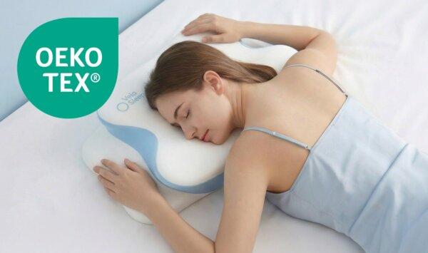 Decompress Your Neck While You Sleep. Your pillow is destroying your neck… but VelaSleep can fix it! 