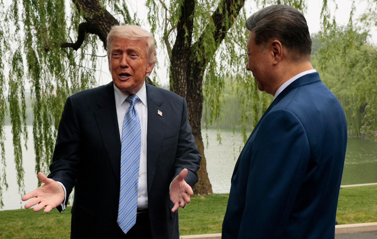 Trump Meets Xi at CCP’s Leadership Compound for Final Day of Summit