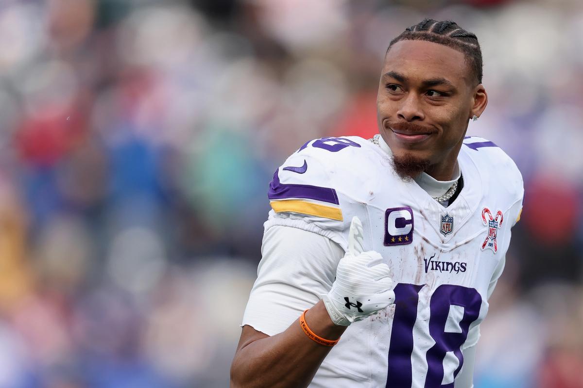Justin Jefferson Looking for Continuity out of Vikings’ QB Competition