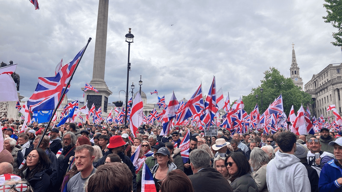 Tens of Thousands Attend Tommy Robinson ‘Unite the Kingdom Rally’ in London