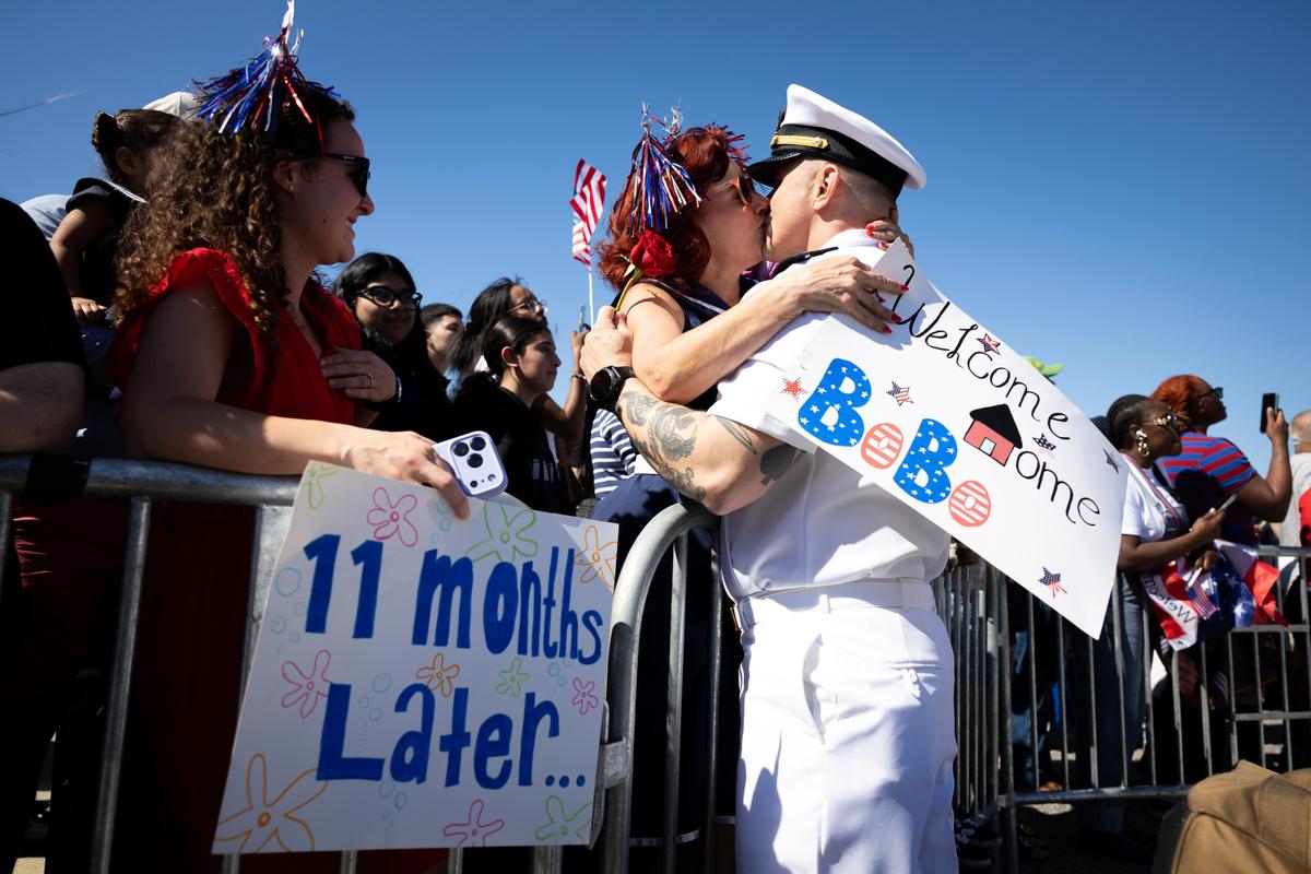 America in Photos: USS Gerald R. Ford Returns, National Police Week, and Rededicate 250