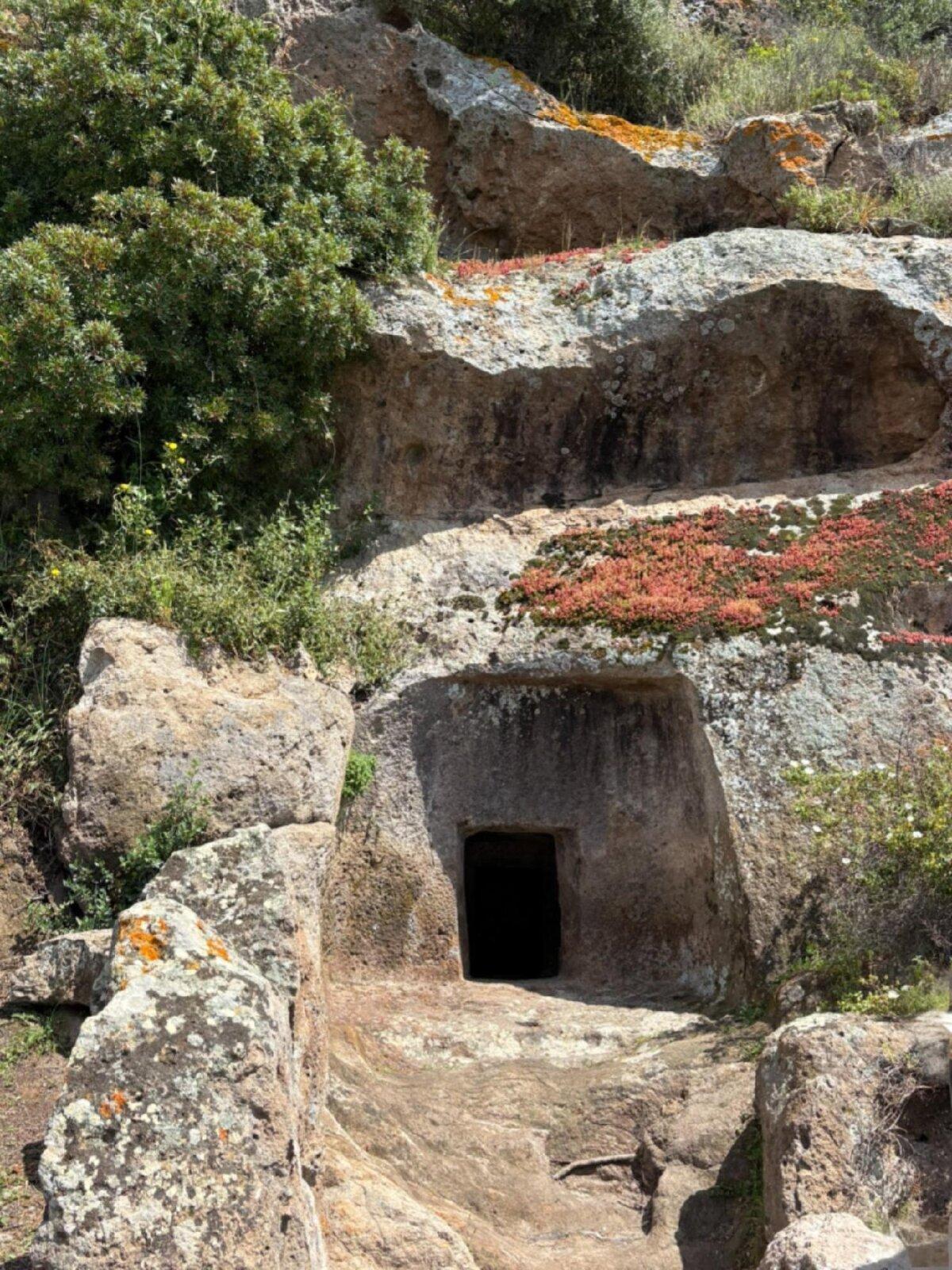 The Cave of Acquacadda at Sa Marchesa, Sardinia, continues to be excavated, with evidence of rituals and burials studied and evaluated for historical context. (Alison Ramsey)