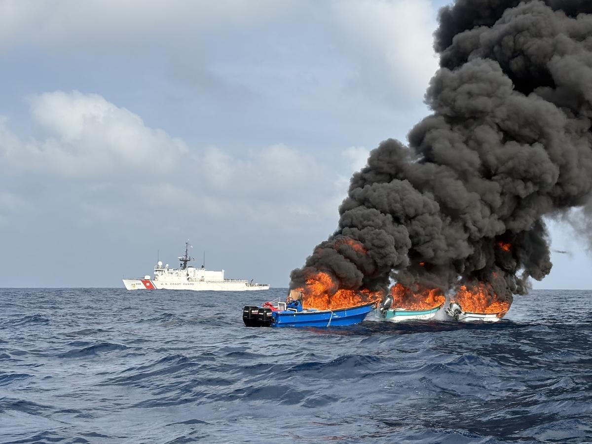US Coast Guard Interdicts Nearly $45.8 Million Worth of Illicit Cocaine off Colombia