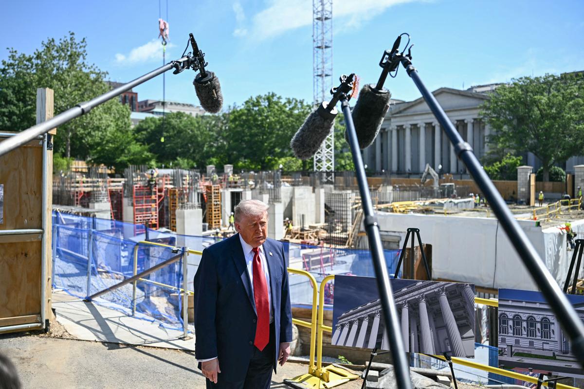 Trump Details Military Complex Beneath and Above New White House Ballroom