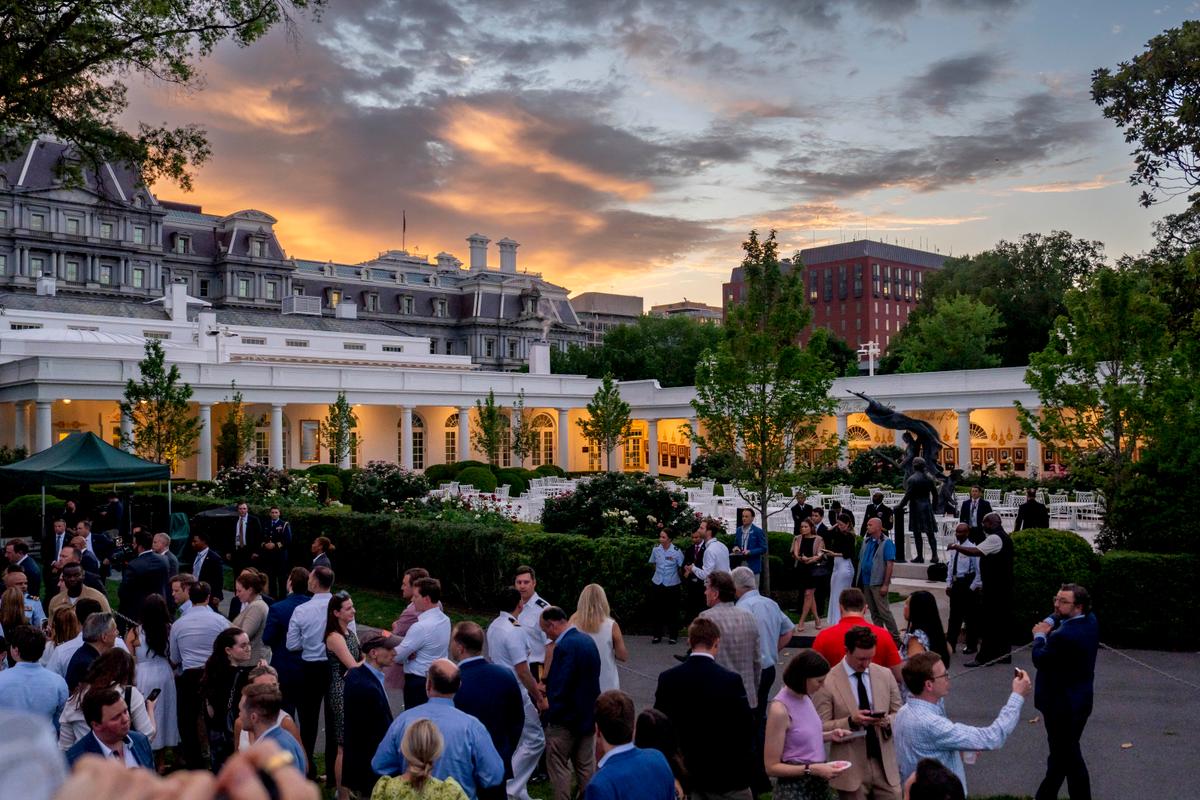 The Congressional Picnic at the White House on May 19, 2026. (Madalina Kilroy/The Epoch Times)