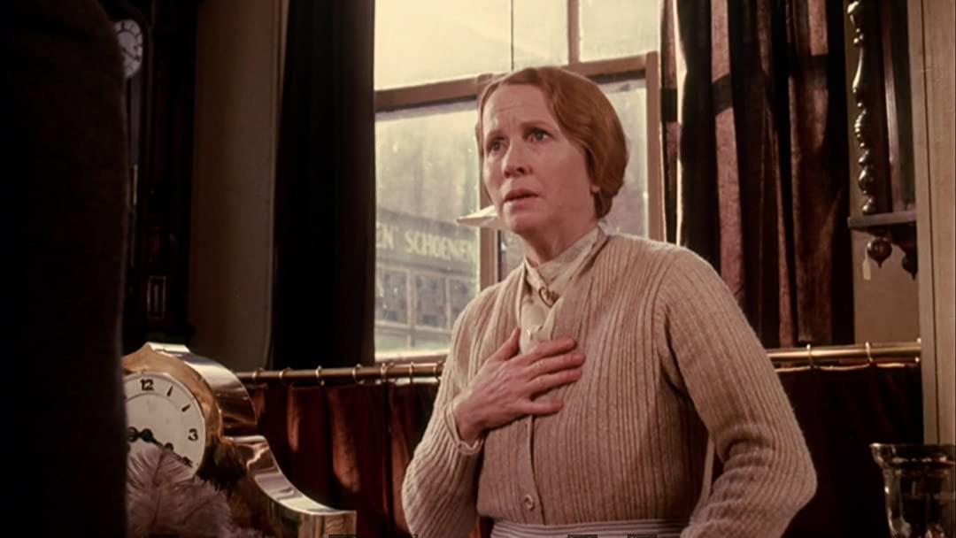 Betsie ten Boom (Julie Harris), in "The Hiding Place." (World Wide Pictures)
