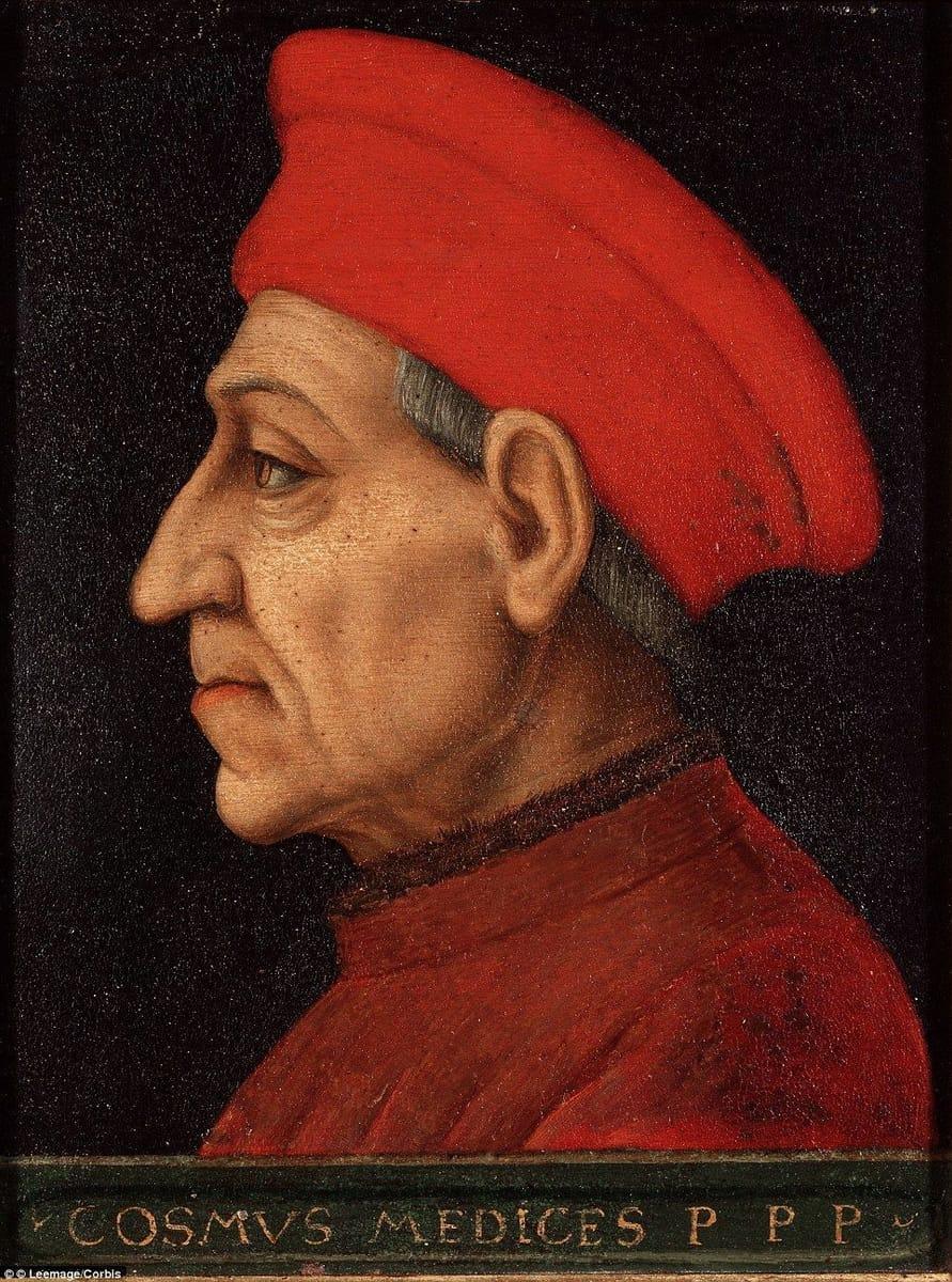 "Cosimo di Medici," circa 1565 to circa 1569, by Bronzino. (Public Domain)