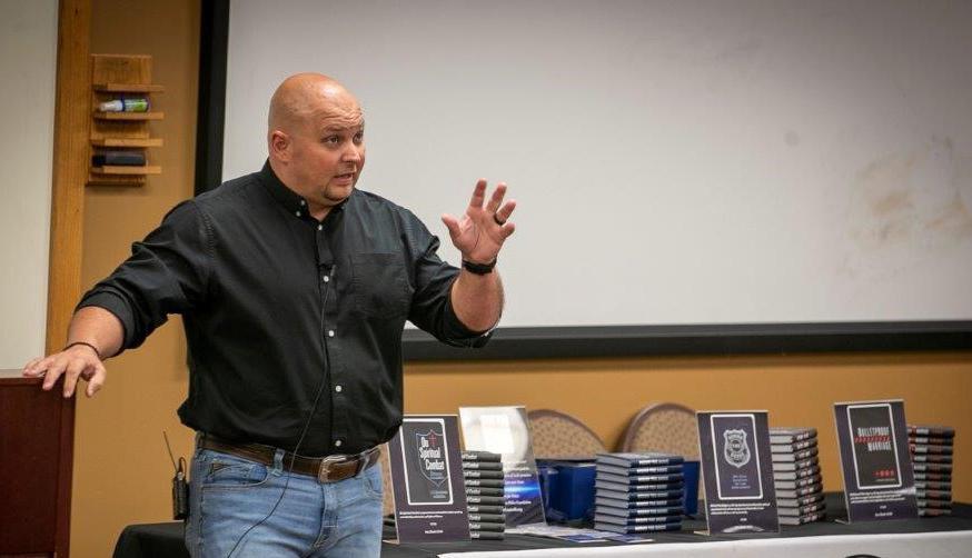 Since 2015, Adam Davis has devoted his life to empowering first responders and leaders to overcome adversity and live a truly unconquered life. (Courtesy of Adam Davis)