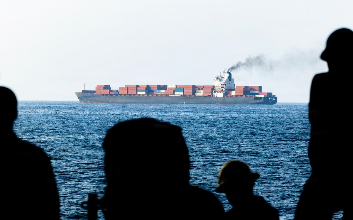 US Says 94 Ships Redirected Under Iranian Ports Blockade