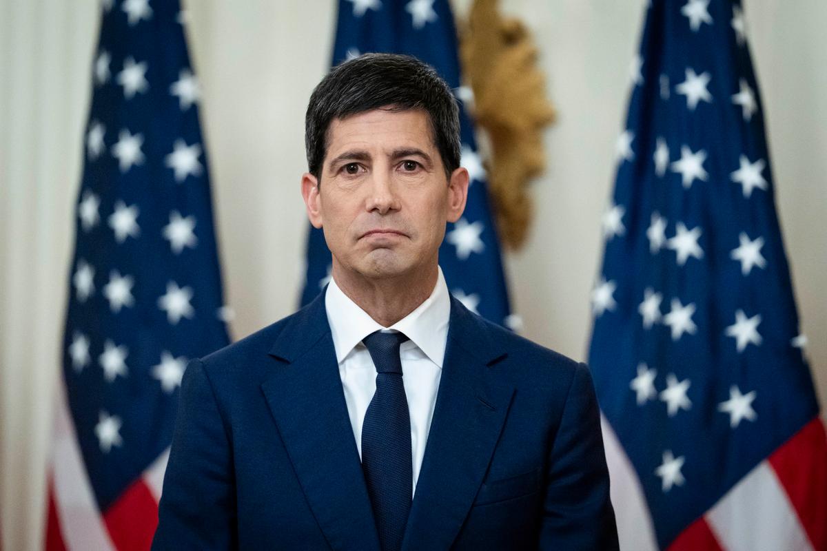 Federal Reserve Chairman Kevin Warsh at the White House on May 22, 2026. (Madalina Kilroy/The Epoch Times)