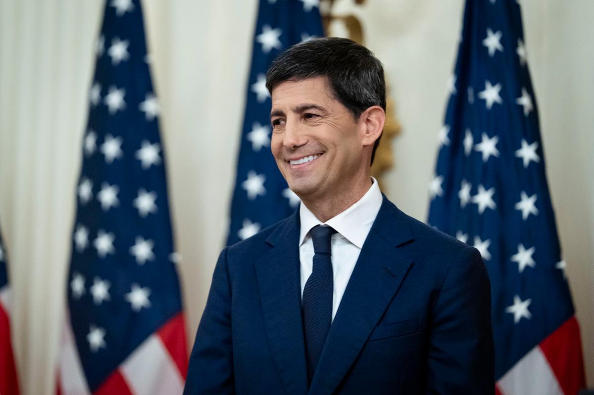 Federal Reserve Chairman Kevin Warsh at the White House on May 22, 2026. (Madalina Kilroy/The Epoch Times)