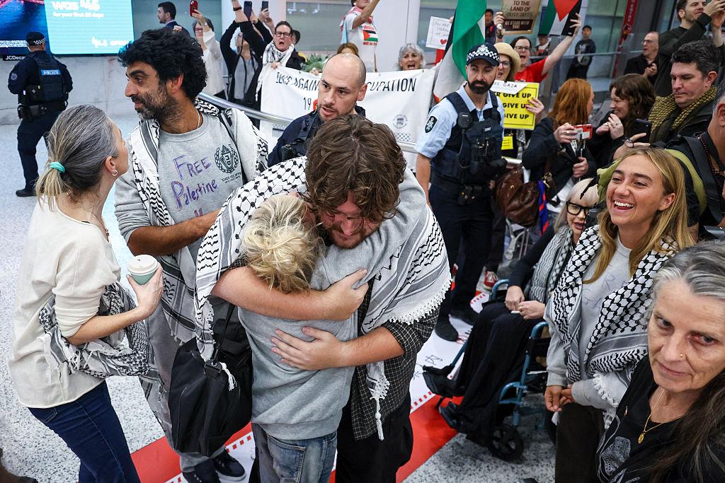 Australian Members of Gaza Flotilla Arrive Home