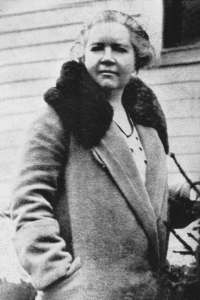 Rose Wilder Lane, circa 1933, taken in Missouri. (Public Domain)