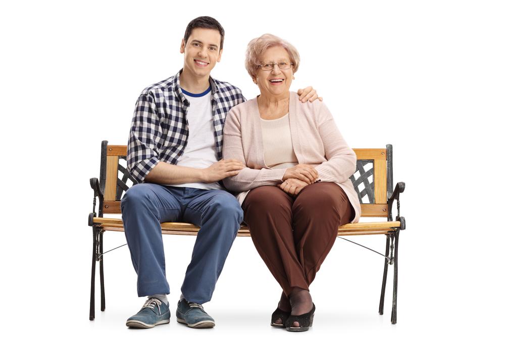 A young journalist finds support and guidance from an elderly woman. (Ljupco Smokovski/Shutterstock)